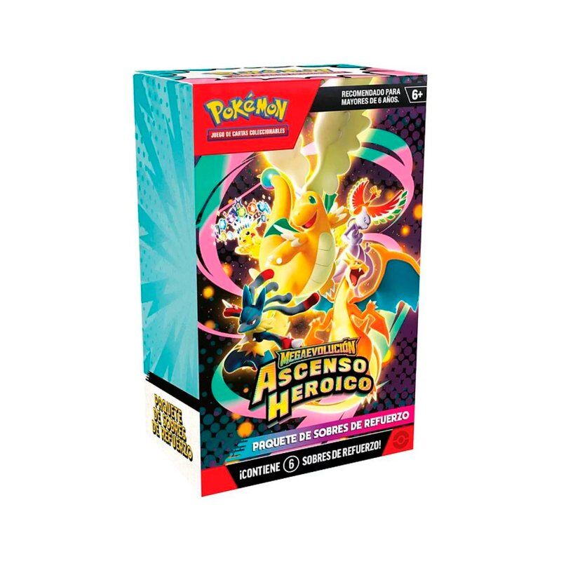 Pokemon TCG Ascenso Heroico Booster Bundle Español