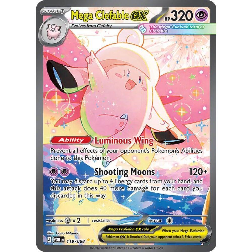 Mega Clefable ex SIR - 119/088 Perfect Order