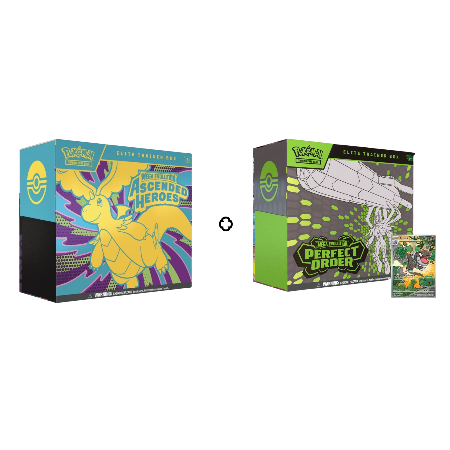 Duo Pokemon TCG ETB Ascended Heroes Ingles + ETB Perfect Order