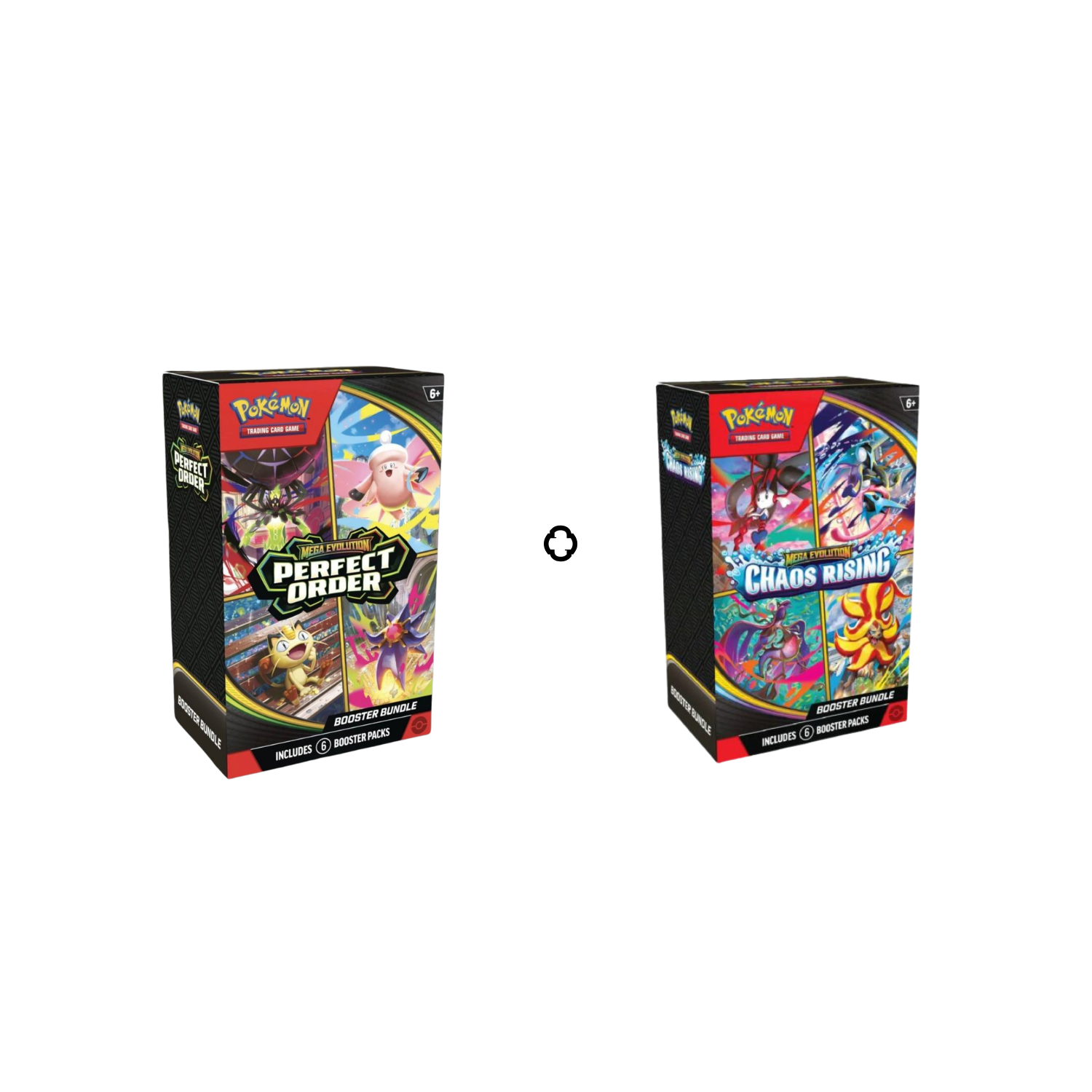Duo Pokemon TCG Bundle Perfect Order Ingles + Bundle Chaos Rising Ingles