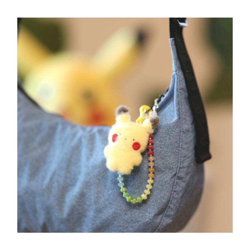 Pikachu Pokémon Lil' Friends Plush Key Chain