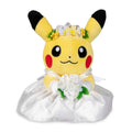 Pikachu Wedding: Wedding Dress Pikachu (Female) Plush - 21cm