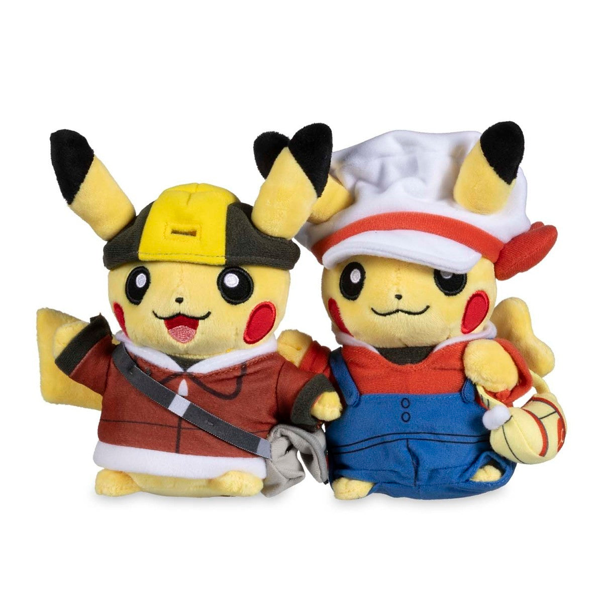 Johto Region Paired Pikachu Poké Plush 24cm