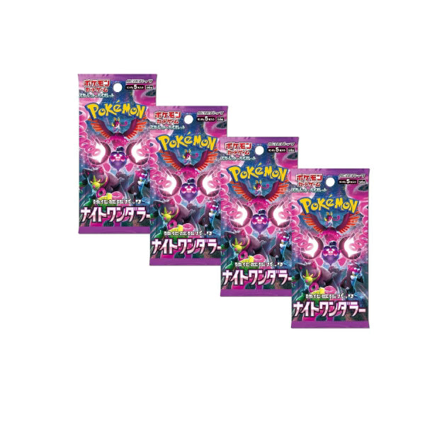 Pokemon Card Night Wanderer  Booster Japanese Shrink