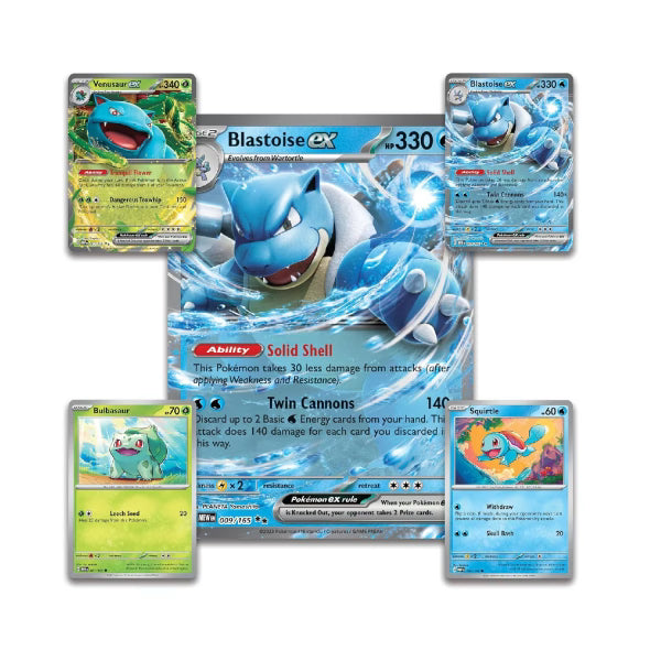 Pokemon TCG 151  Blooming Waters Premium Collection Ingles