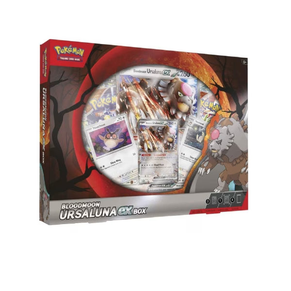 Pokemon TCG Bloodmoon Ursaluna ex Box Ingles