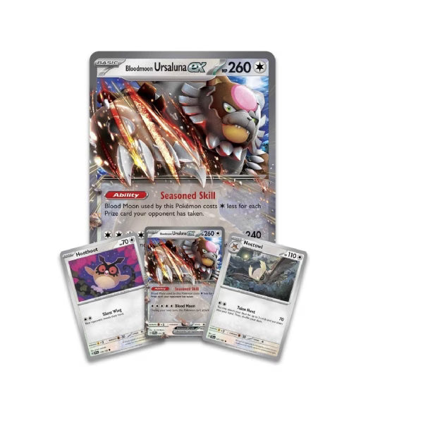 Pokemon TCG Bloodmoon Ursaluna ex Box Ingles