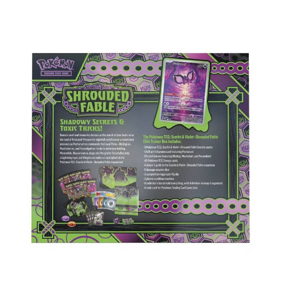 Pokemon TCG Elite Trainer Box Shrouded Fable Ingles