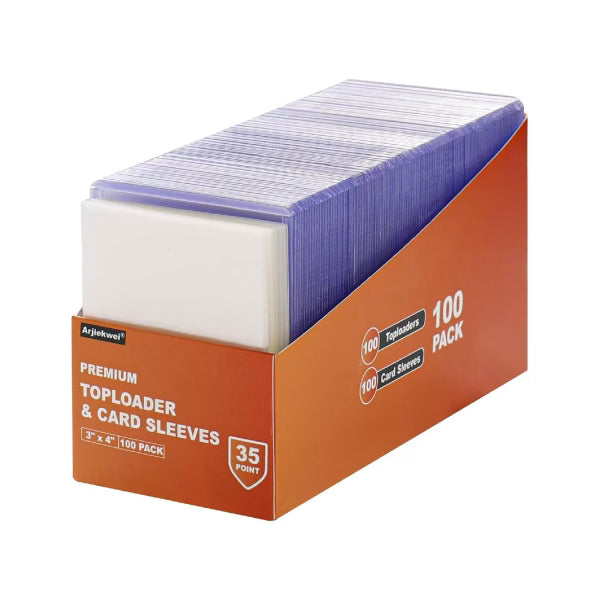 Pokemon Topload Card Sleev  100 Pack
