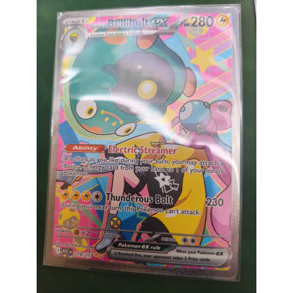 Iono's Bellibolt ex SIR - 279/217 Ascended Heroes