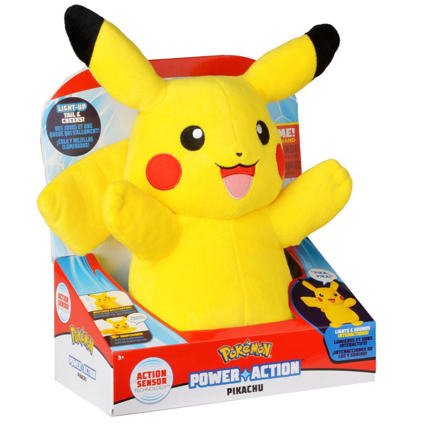 Peluche Pokemon Pikachu Con Luces Y Sonidos